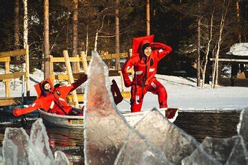 Rovaniemi Small-Group Ice-Floating Experience 2024 - Viator