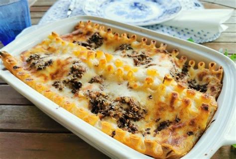 Italian Ricotta Mushroom Lasagne al Forno. ? The Pasta Project