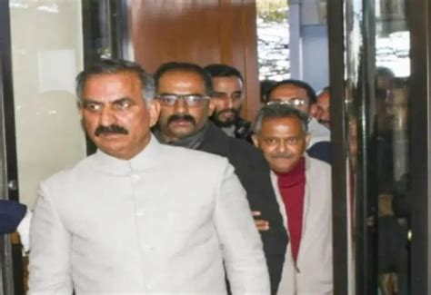 Sukhwinder sukhu can be the new cm of himachal pradesh know his profile