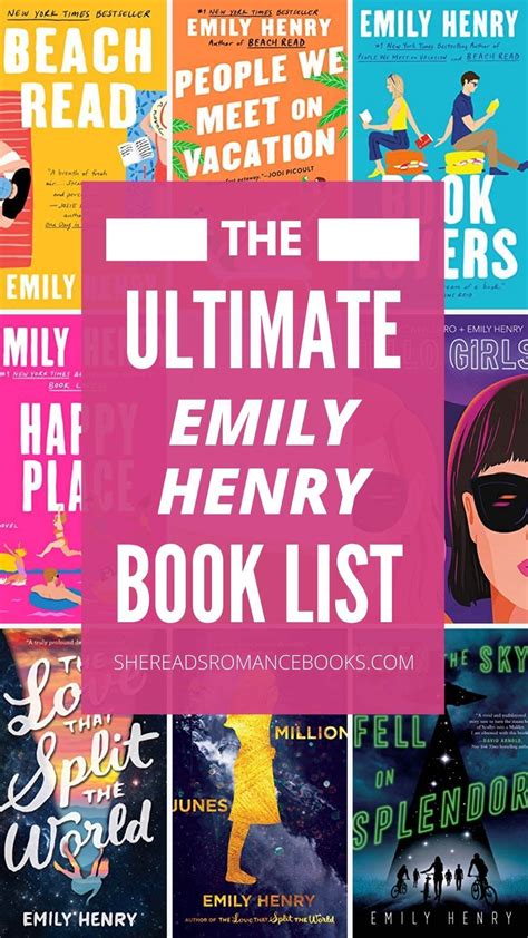 Emily Henry Books in Order: The Ultimate Guide to This Best-Selling ...