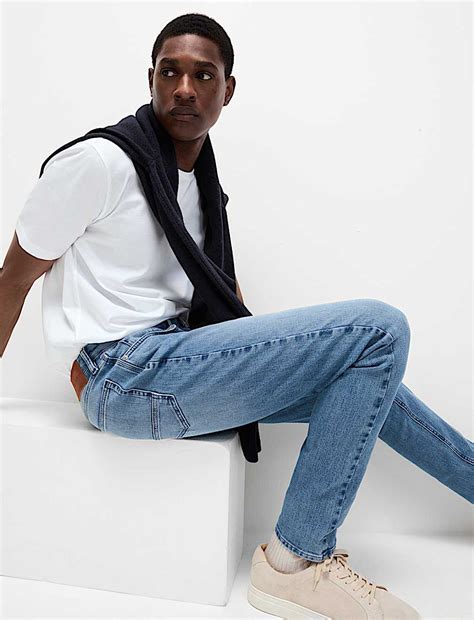 Buy Slim Fit 360 Flex Stretch Jeans at Marks & Spencer