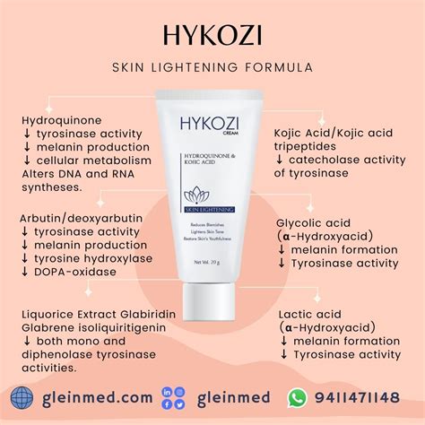 Skin lightening treatment. Science behind skin brightening. – GLEIN PHARMA