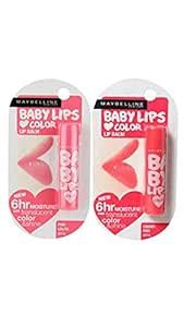 Buy Maybelline Baby Lips Pink Lolita, 4g (Pack of 2) Online at Low ...