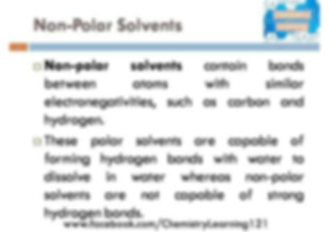 SOLUTION: Protic and aprotic solvents - Studypool
