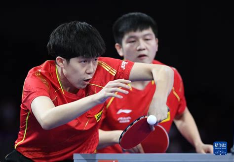 世乒赛：樊振东/王楚钦晋级男双八强-新华网体育