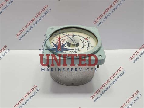NZK FE-130 ELECTRIC PROPELLER SHAFT REVOLUTION INDICATOR 120-0-120 RPM ...