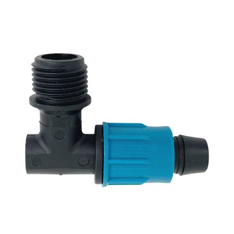 Codo HE 1/2“ x 16 mm Compresión Plansa Polietileno — Diplas