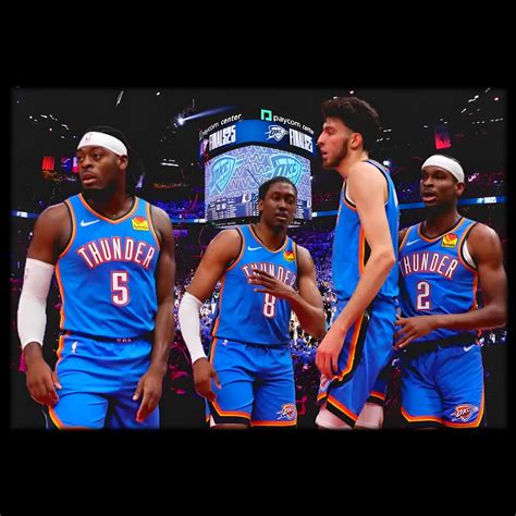 Oklahoma City Thunder 2025 Nba Finals Team Roster Png - CreativeLify
