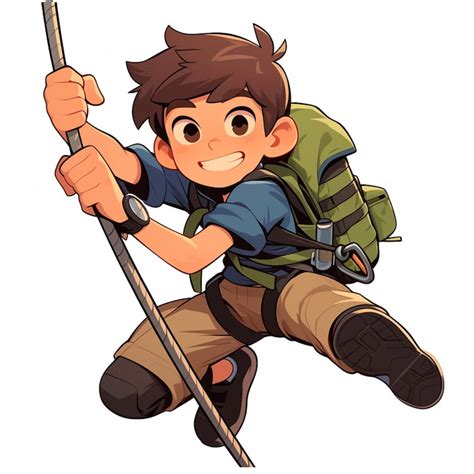 Cartoon mountain climber Images - Free Download on Freepik