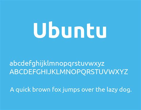 Ubuntu Font Family Free Download - Free Fonts