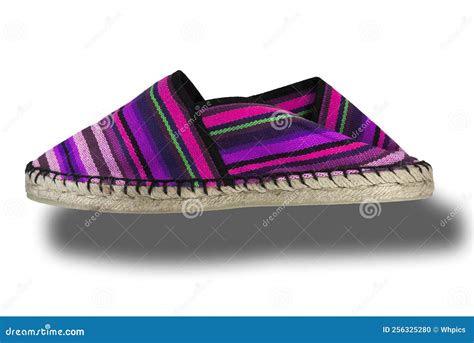 Espadrille Shoe, Traditional Spanish Shoes Made of Sparto Rope and Canvas Stock Photo - Image of ...