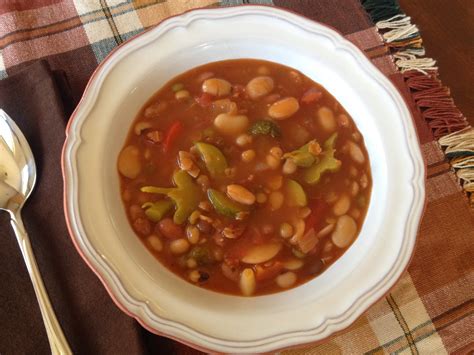 13 Bean Vegetable Soup ~ Healthy Journey Cafe