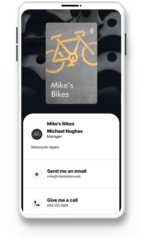 NFC Visiting Cards with VistaConnect | VistaConnect