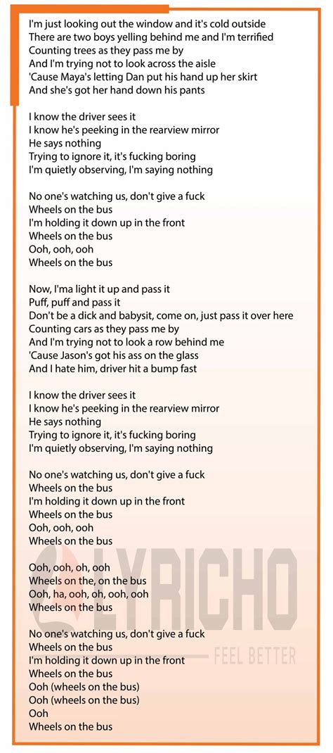 Wheels Bus Lyrics: Unveiling the Magic of Musical Poetry - Premium ...