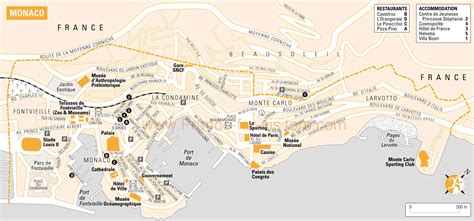 Monaco City Map - MapSof.net