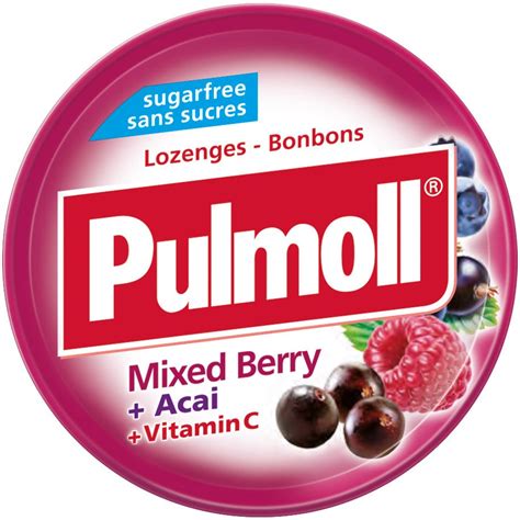 Pulmoll Mixed Berry Sugar-free Lozenges 45G – Fetch N Buy