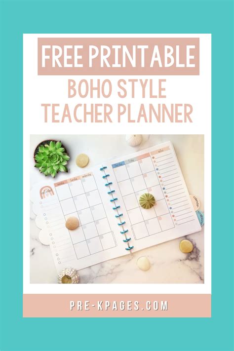 Teacher planner for preschool free printable – Artofit
