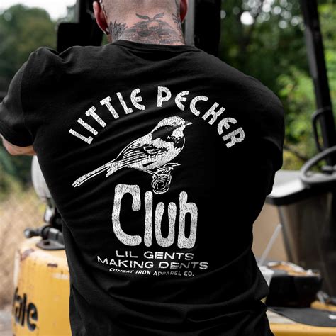 Little Pecker Club Men’s T-shirt | Combat Iron Apparel Co.