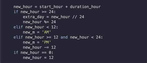 Freecodecamp Python Time Calculator Solution 的图像结果