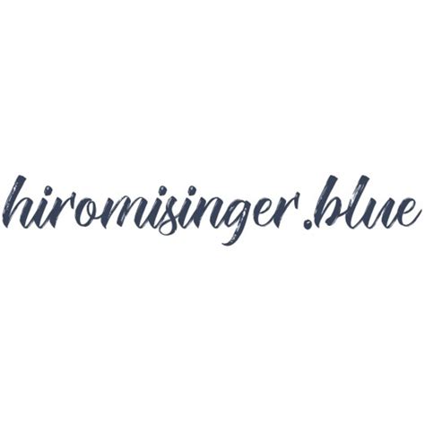 hiromisinger.blue