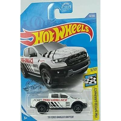Buy DieCast Hot Wheels '19 Ford Ranger Raptor, [White] 76250 Speed ...