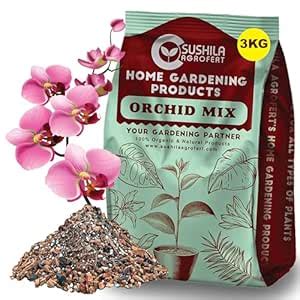 Sushila Agrofert's Orchid Potting Mixture for Plants 3 Kg Ready to Use ...