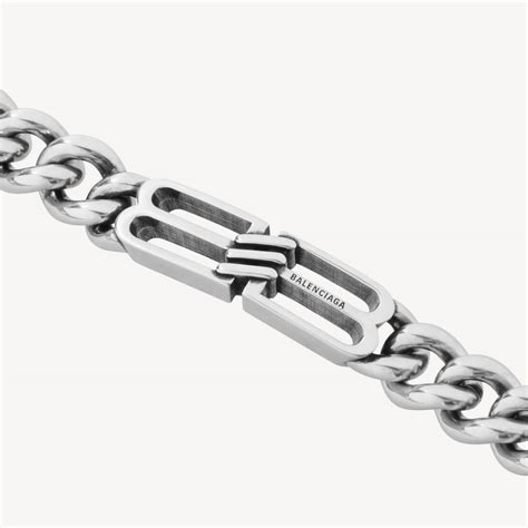 Bb icon gourmette bracelet