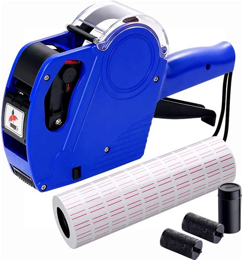MX5500 Pricing Tag Gun with 5150 pcs White Label Gun Stickers & 3 Extra ...