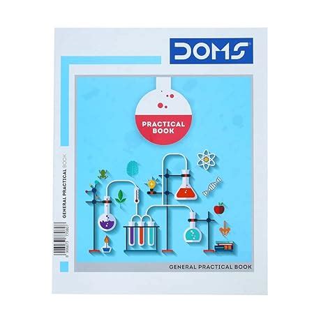 Doms Practical Book | One side Ruled and One Side Plain | 120GSM | 84 ...