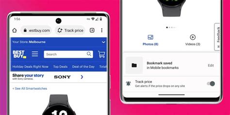 Google Chrome per Android introduce il monitoraggio dei prezzi