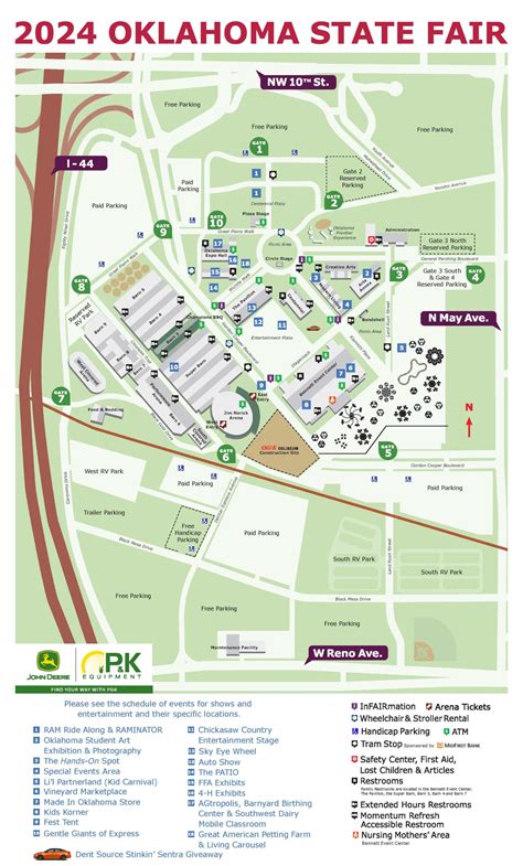 Map - OK State Fair