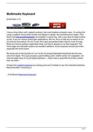 Image result for Multimedia Function Key