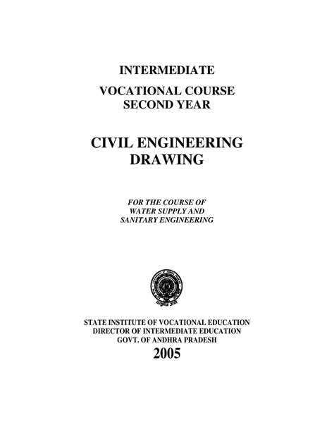Civil-engineering-drawing - INTERMEDIATE VOCATIONAL COURSE SECOND YEAR ...