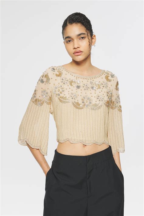 Top de lentejuelas Gadsby