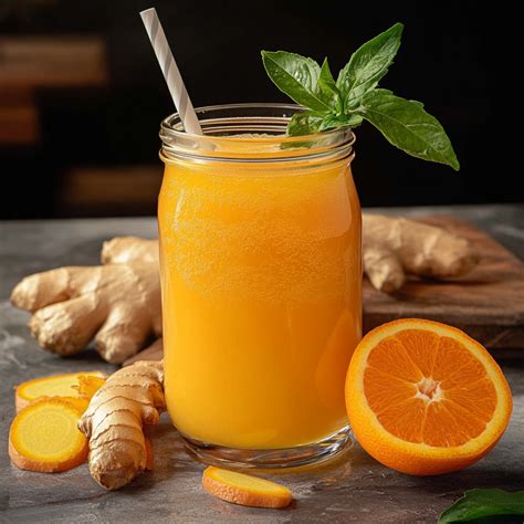 Boost Health with Orange Ginger Juice Recipe