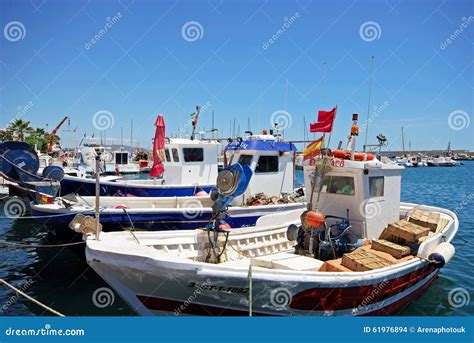 Spanish Fishing Boats, Garrucha. Editorial Stock Image - Image of boat ...