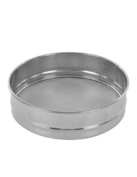Buy Black Olive Steel Atta Sieves Chalni - Stainless Steel Sieve for ...