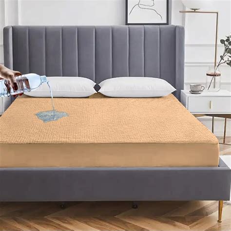 Buy AVI Terry Cotton Ultra Soft Waterproof Bed Mattress Protector King ...