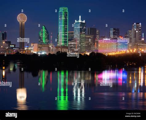 Dallas Skyline Night Dallas Skyline At Night Wallpapers (27 Images)