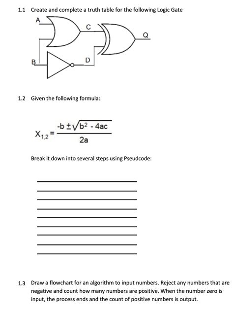 Image result for How to Create a Truth Table