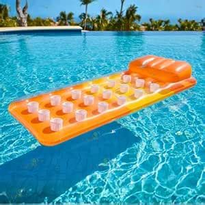 Toy Imagine Inflatable Pool Lounger with Headrest | Swimming Pool ...