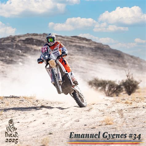 Raliul Dakar 2025 – Emanuel Gyenes #34 | Federatia Romana de Motociclism