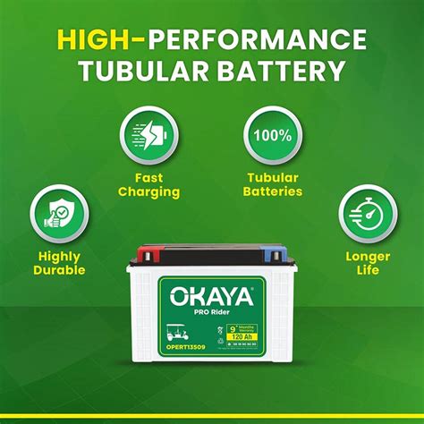 Buy Okaya 120Ah 12V-C20, E-Rickshaw Battery at Best Price | OKAYA