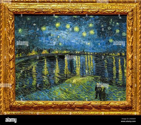 Van Gogh Starry Night Over The Rhone High Resolution