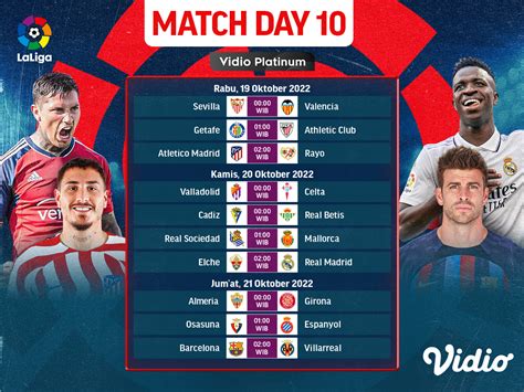 Jadwal La Liga Terbaru:  Simak Pertandingan Seru Pekan Ini!