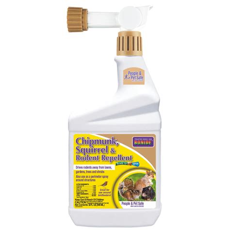 32oz Bonide Chipmunk, Squirrel & Rodent Repellent Ready-to-Spray ...