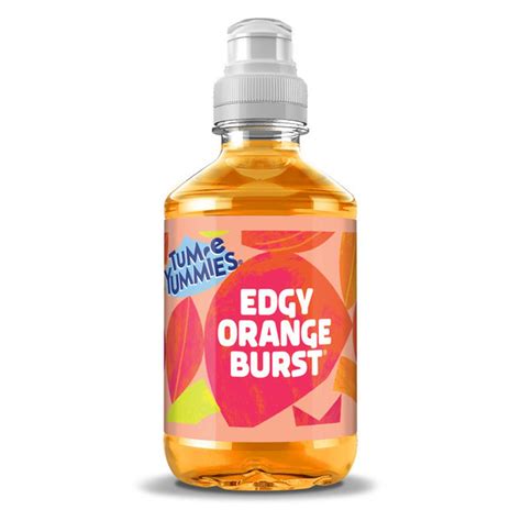 Tum-e Yummies Edgy Orange Burst, Naturally Fruit Flavored Water Drink ...