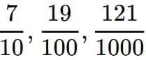 Worksheet: Decimals - Mathematics Class 6 ICSE PDF Download
