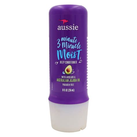 Aussie 3 Minute Miracle Moist Deep Conditioner, 8 Oz. - Walmart.com