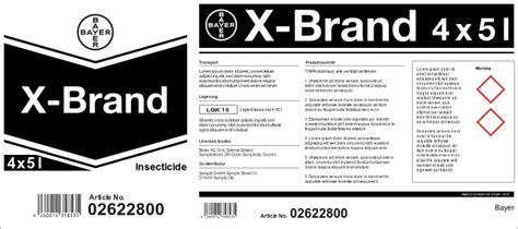 Outer Cartons - Product Branding - Crop Science Division